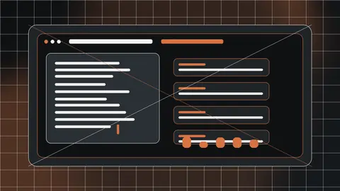 Abstract Jivaro OS-style AutoQuill preset manager with typing macro cards and command tokens.