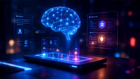 Remote AI training workbench with a neural model, evaluation panels, code review, and expert task interfaces in a dark Jivaro-style environment.