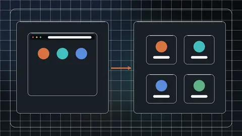 One browser with several profiles contrasted against separately launched instances with independent storage, processes, and network settings.