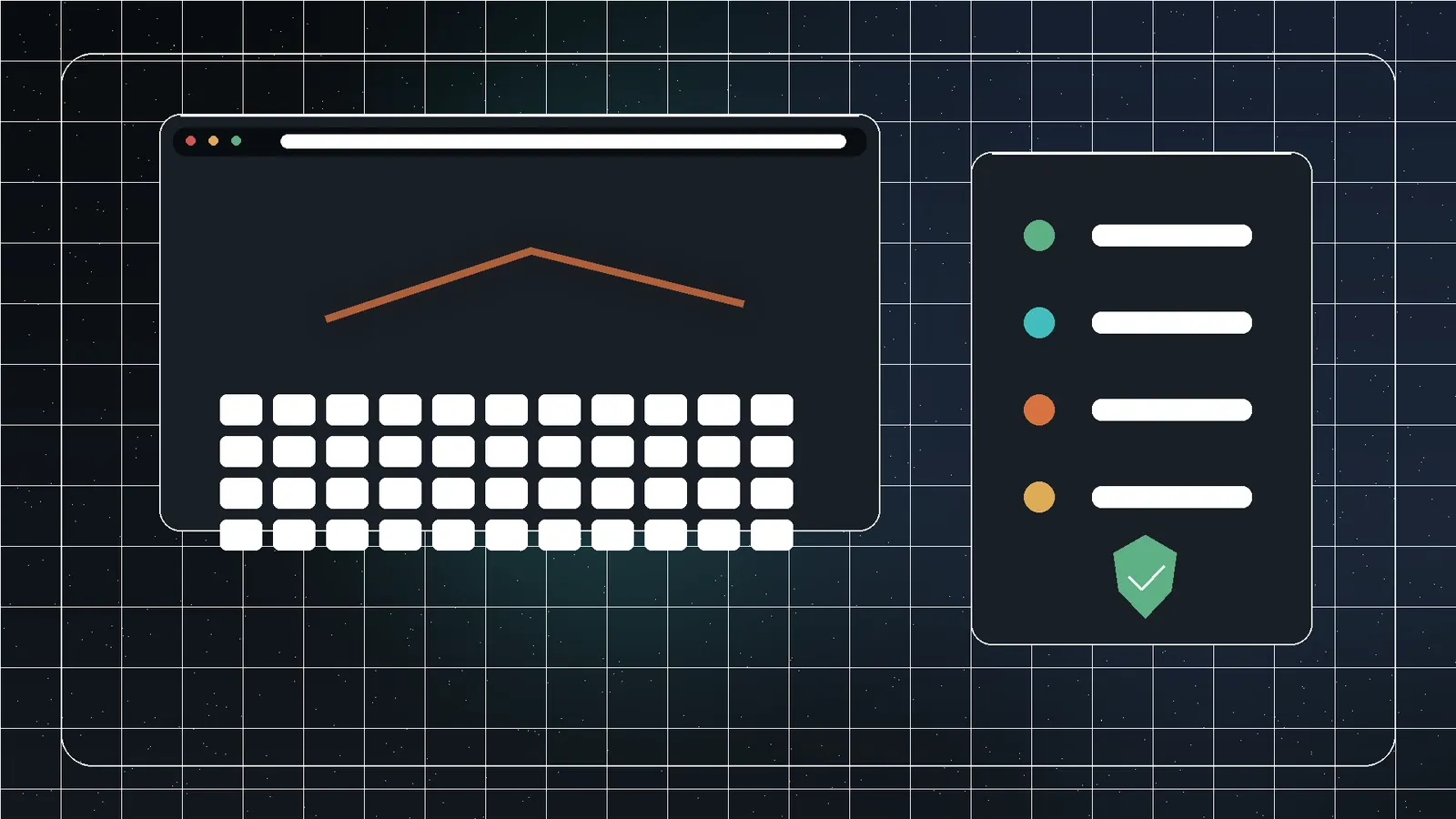 A portable Windows typing workspace with a feather path, keyboard target, profile settings, and a verified first-run checklist.