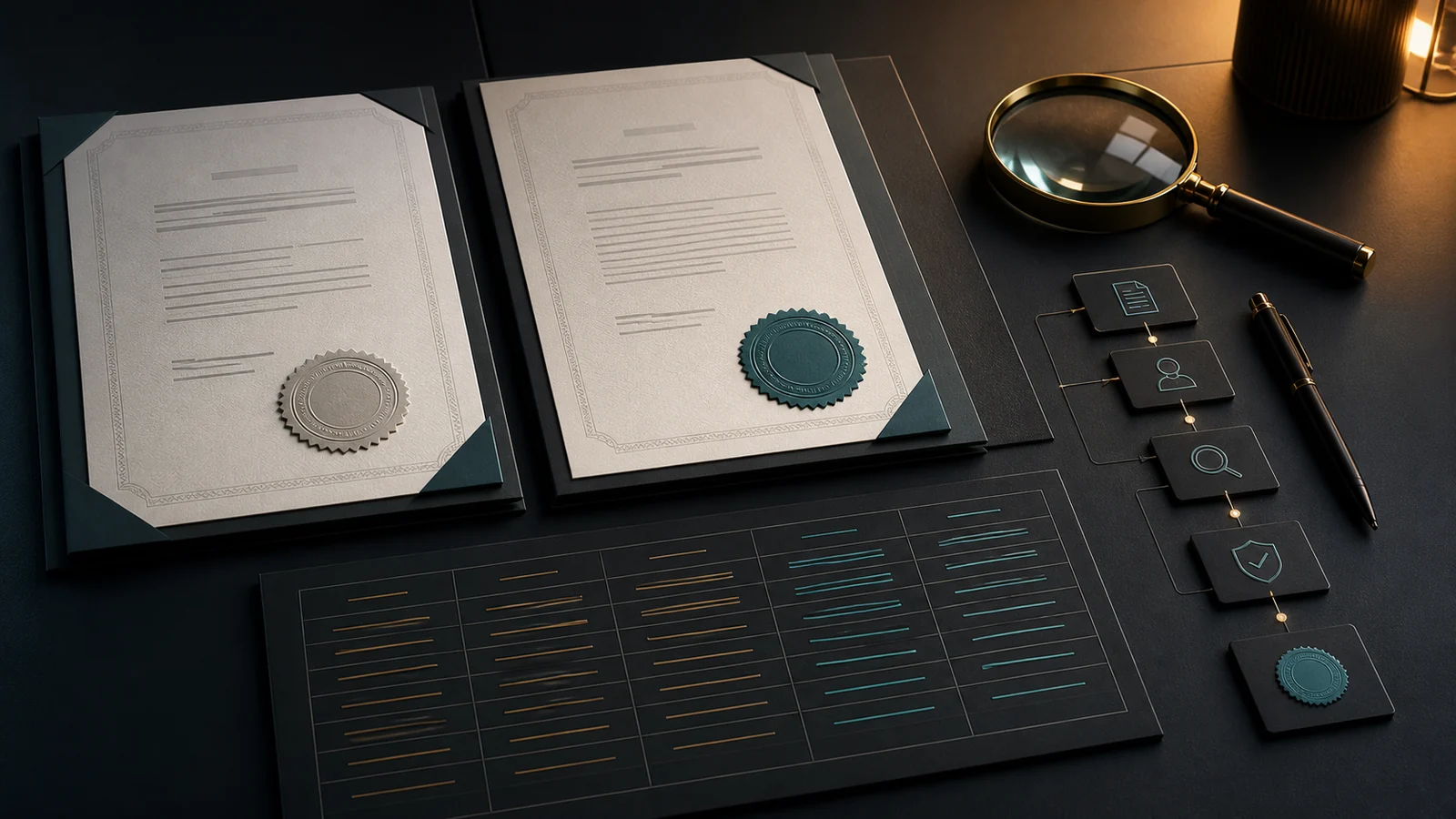 Specialist translation workflow with credential review, formal documents, and validation
