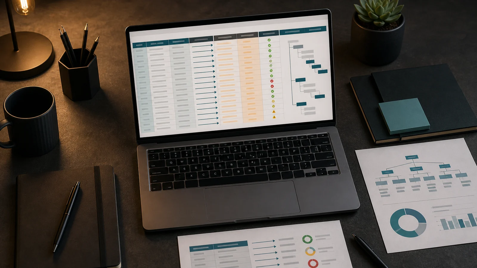 Redirect map spreadsheet connecting old website routes to tested destinations