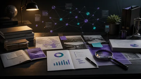 Kadomony research workspace with connected evidence, sources, analysis, and synthesis