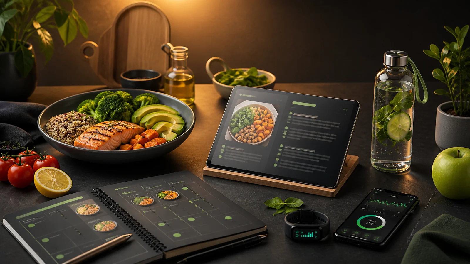 Cravory meal planning with whole foods, nutrition tracking, recipes, and fitness routines